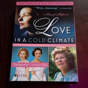 Acorn Love in a Cold Climate DVD Set - Pink and Blue Cover